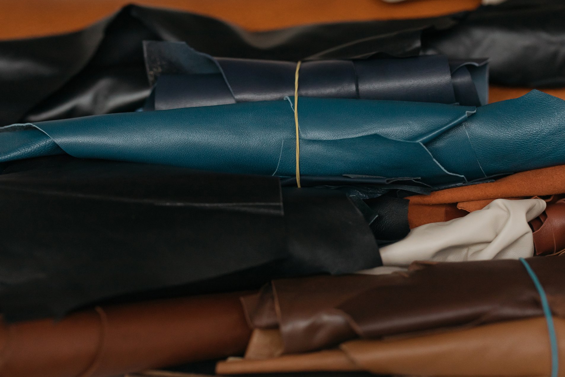 Leather Textiles in Rolls